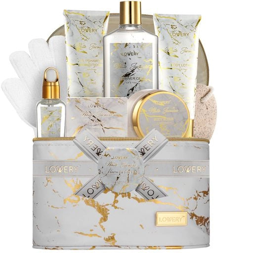 Luxury Marbel Body Gift Set, White Jasmine Beauty