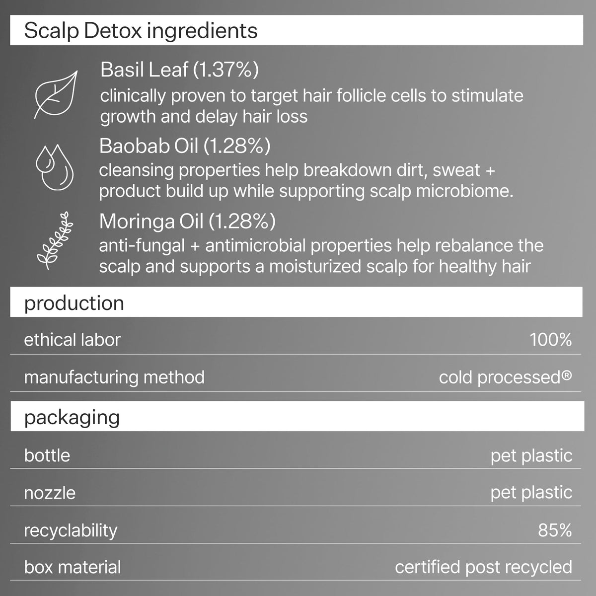 Act+Acre Cold Processed Scalp Detox Oil – 3 oz