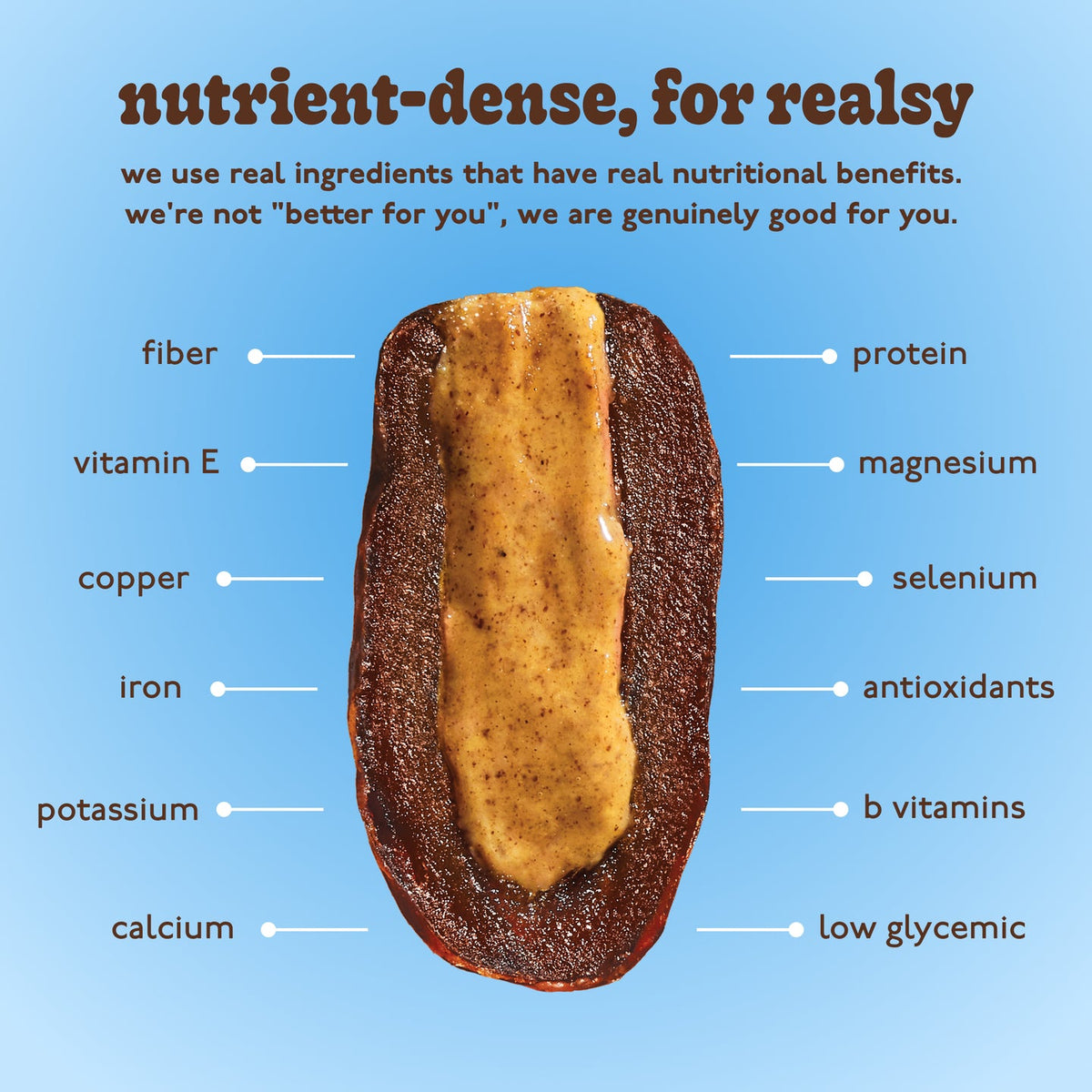 Peanut Butter Dates Snack Packs – Realsy – 10 Pack