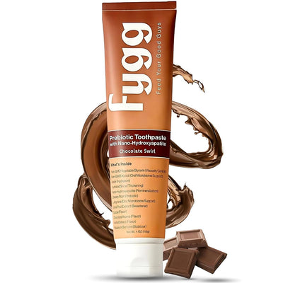 Fygg Toothpaste with Prebiotics | Chocolate Swirl