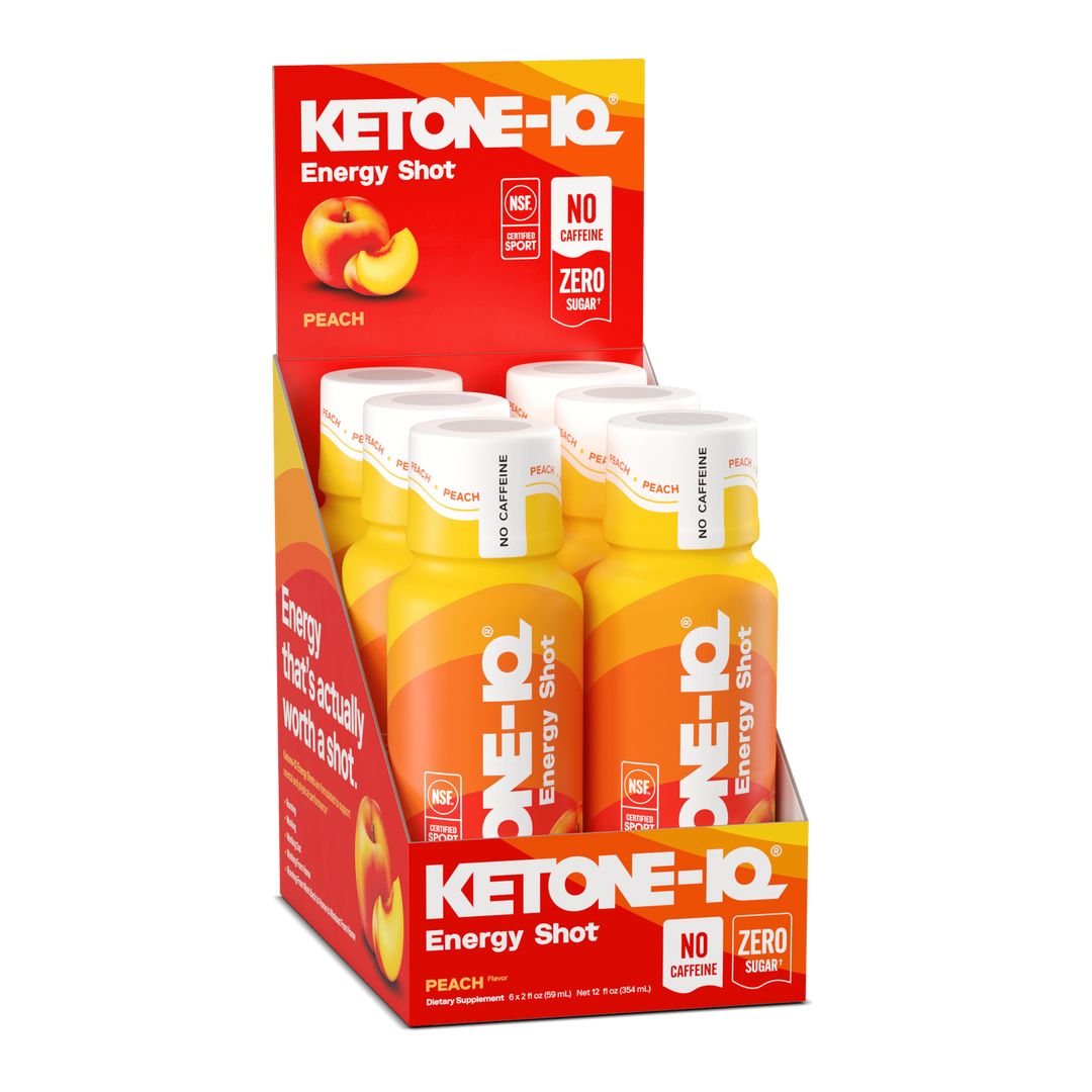 Ketone-IQ Caffeine-Free Shot, Peach