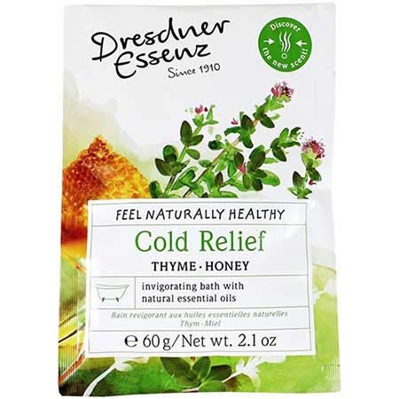 Dresdner Essenz Cold Relief Thyme Honey Bath Salts - 12 Sachets
