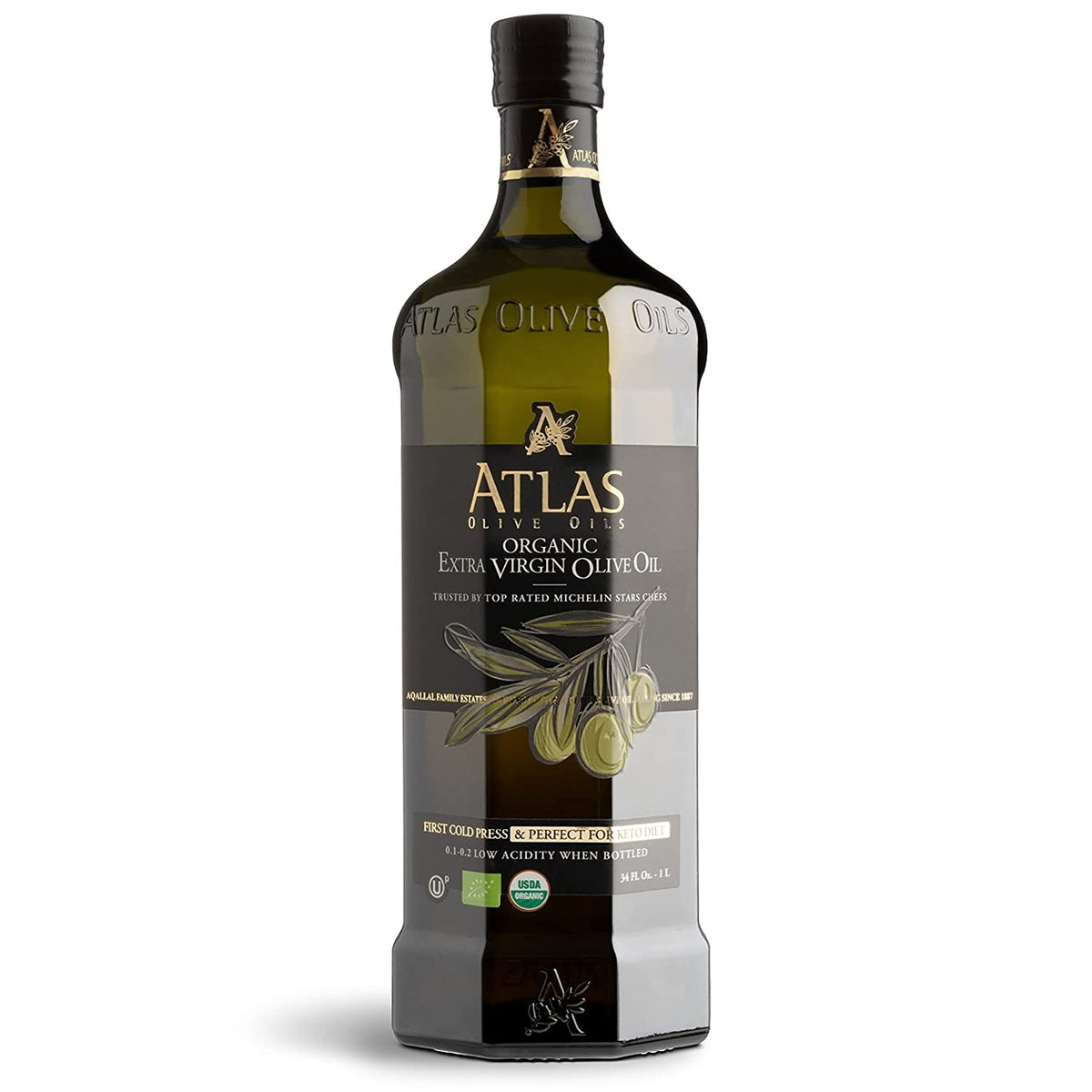 Atlas Olive Oils Organic Extra Virgin Olive Oil