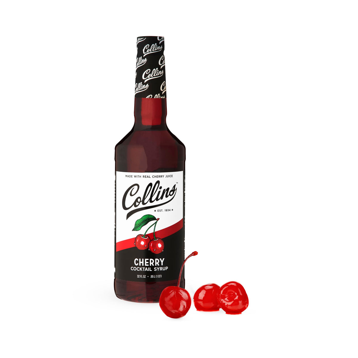 Collins Cherry Syrup — 32 oz