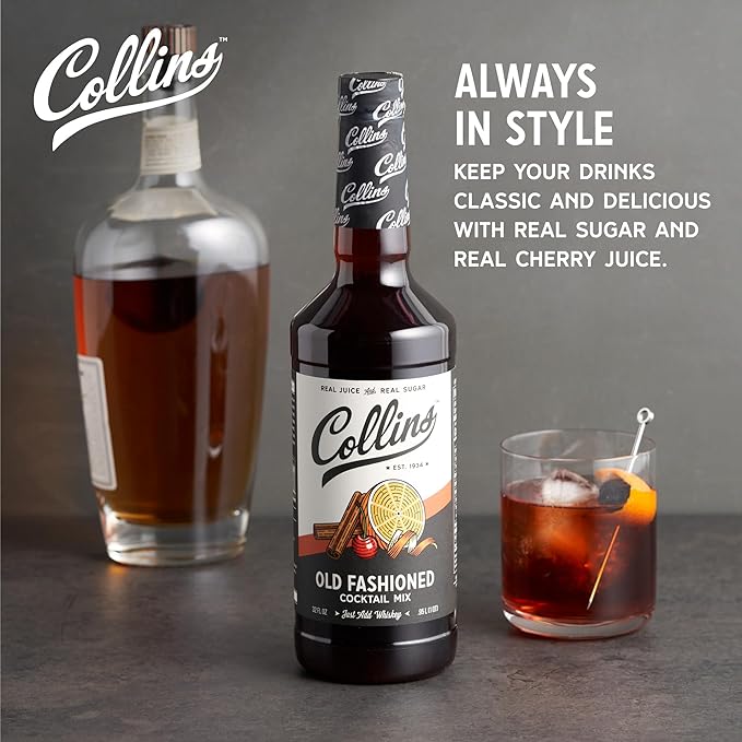 Collins Old Fashioned Mix — 32 oz
