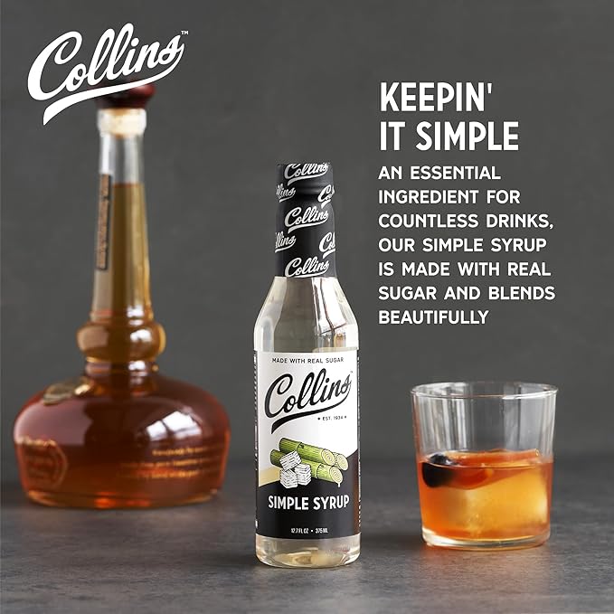 Collins Simple Syrup — 12.7 oz