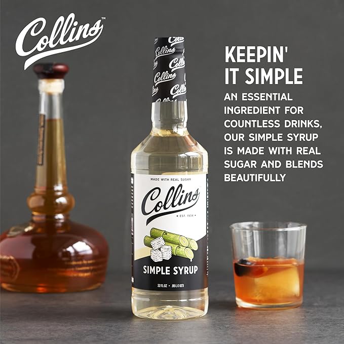 Collins Simple Syrup — 32 oz