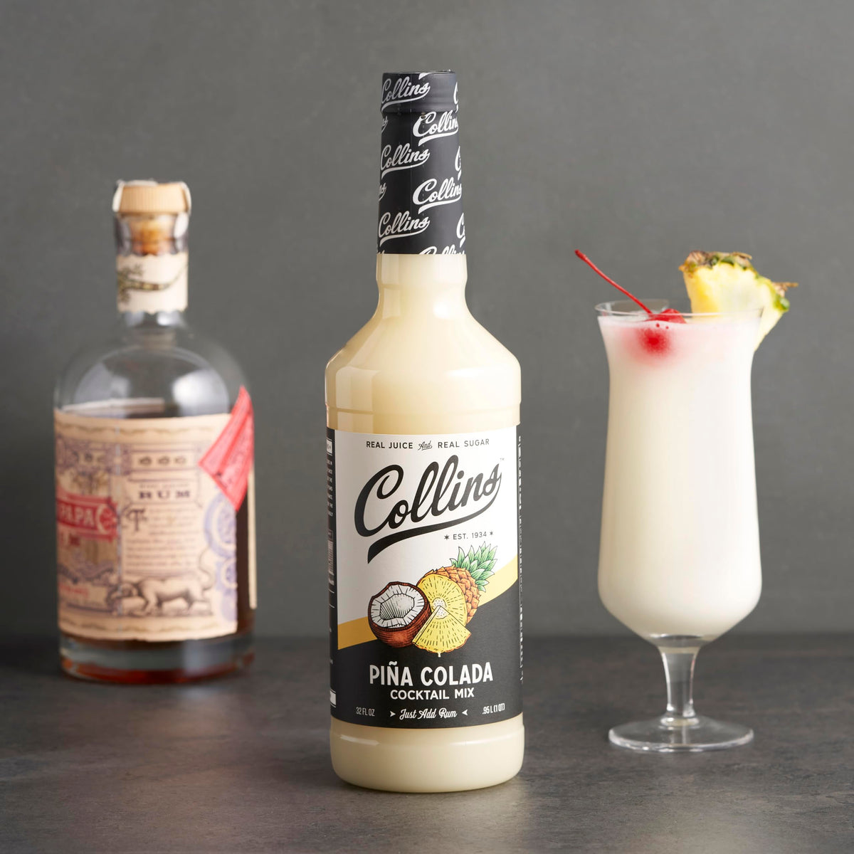 Collins Pina Colada Mix — 32 oz