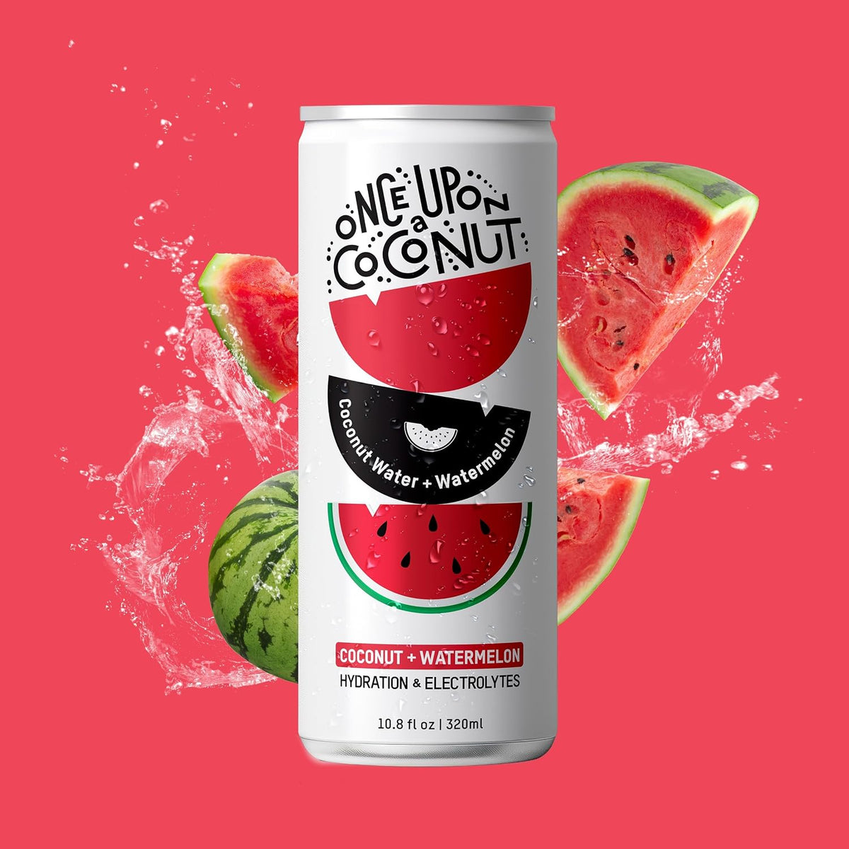 Coconut Water + Watermelon – Once Upon a Coconut – 320 ml