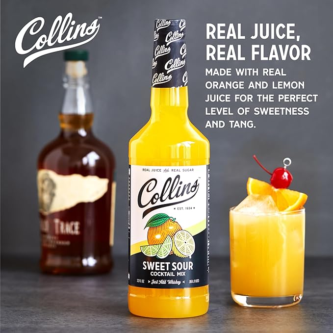 Collins Sweet & Sour Mix — 32 oz