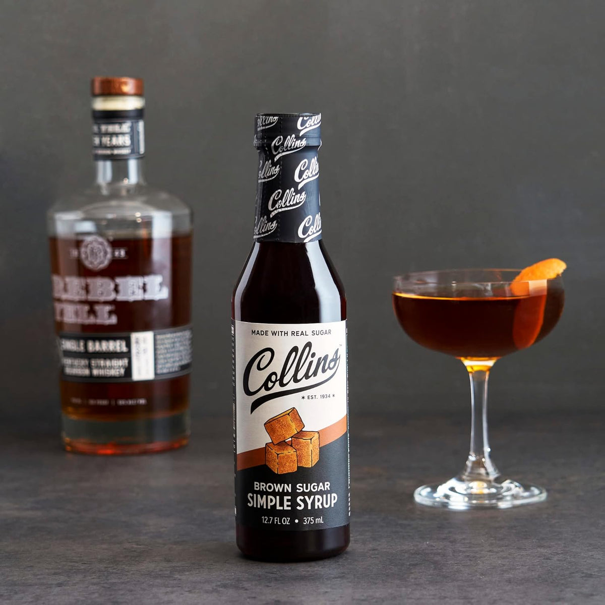 Collins Brown Sugar Simple Syrup — 12.7 oz