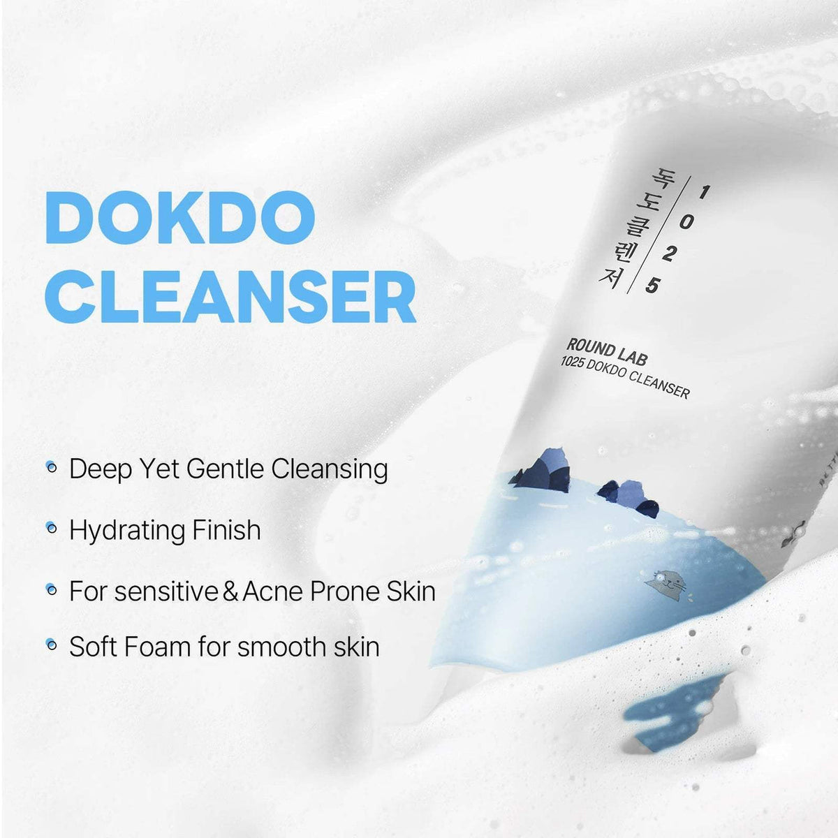Round Lab – 1025 Dokdo Cleanser – 150 ml