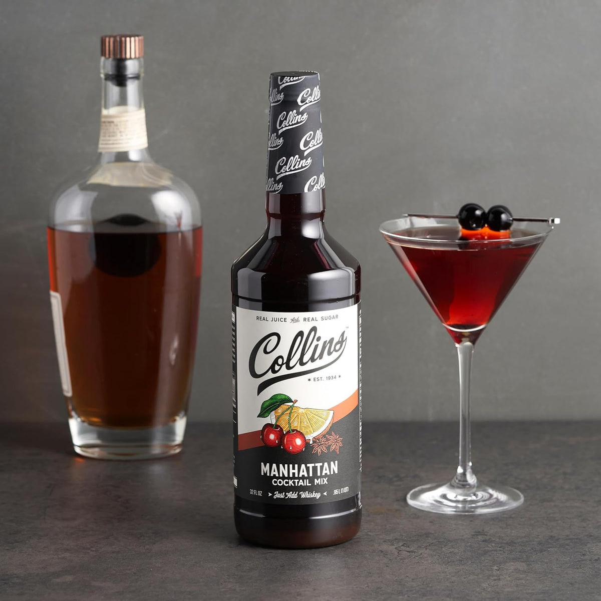 Collins Old Fashioned Mix — 32 oz