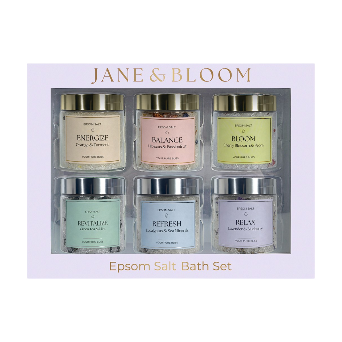 Epsom Salt Bath Gift Set