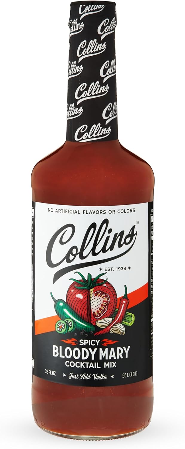 Collins Spicy Bloody Mary Mix — 32 oz
