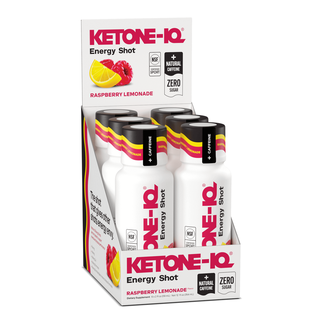 Ketone-IQ +Caffeine Shot, Raspberry Lemonade