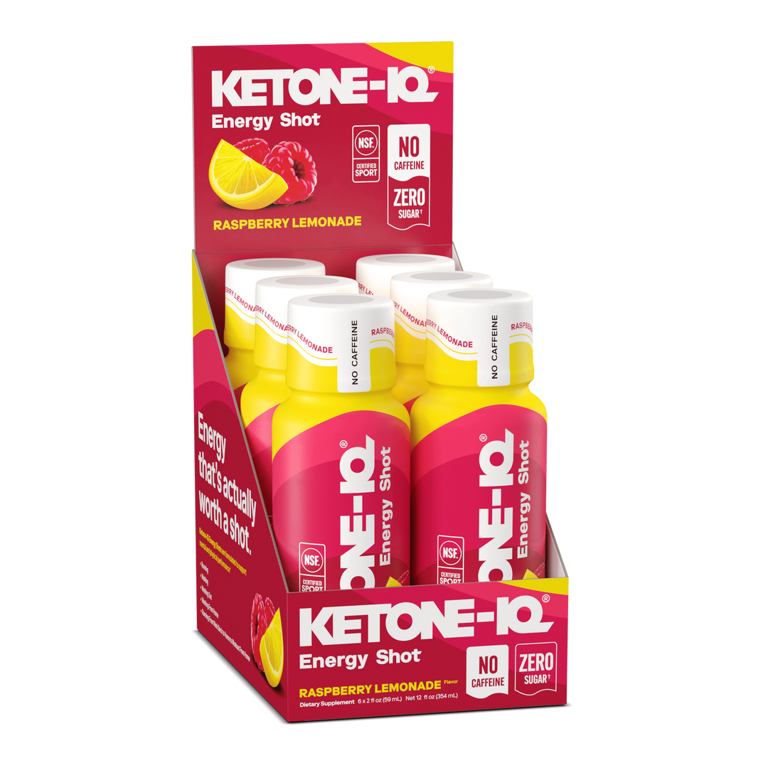 Ketone-IQ Caffeine-Free Shot, Raspberry Lemonade
