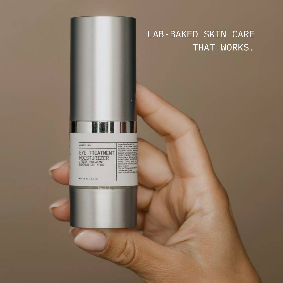 AZORÉE LAB Eye Treatment Moisturizing Cream // Prickly Pear Extract + Caffeine