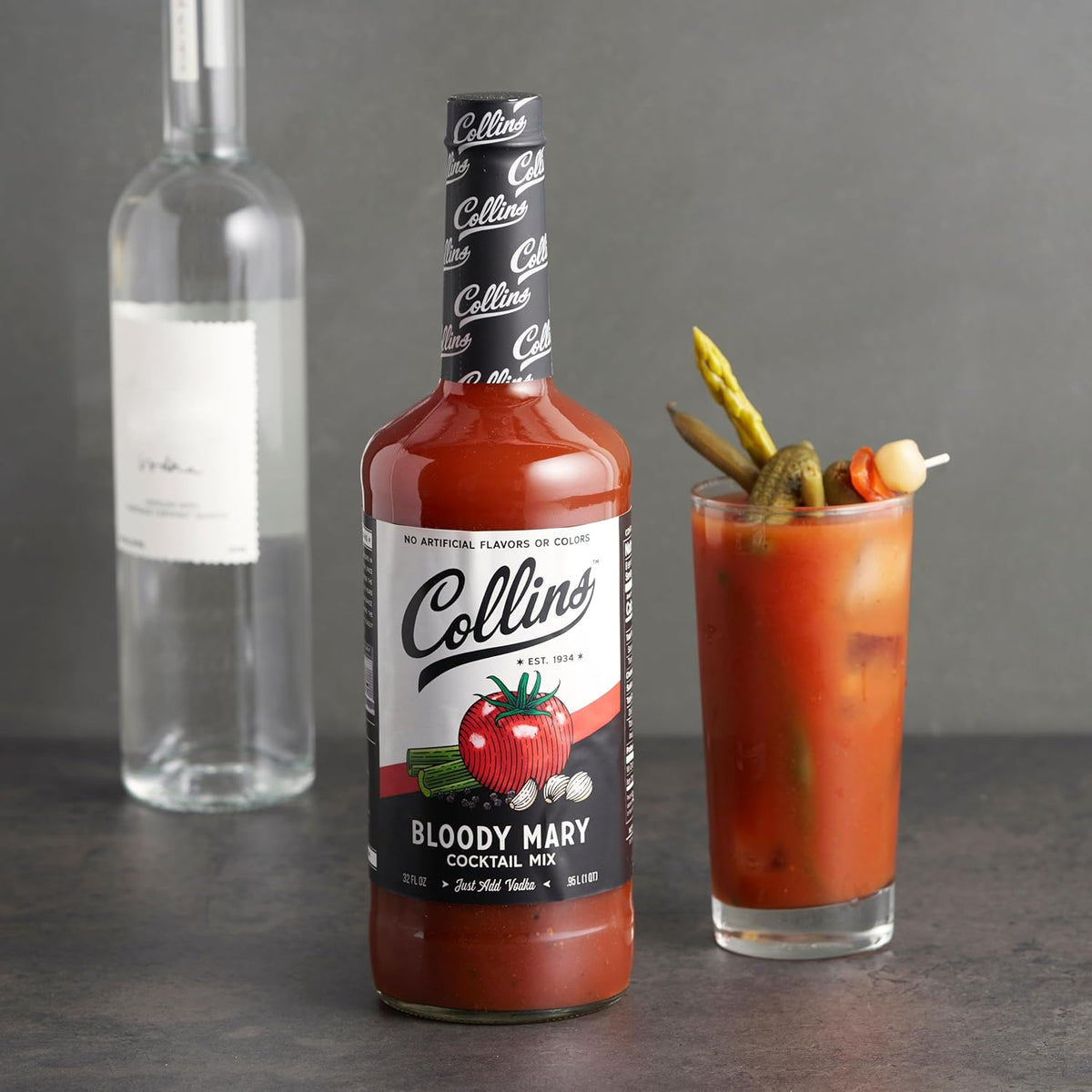 Collins Classic Bloody Mary Mix — 32 oz