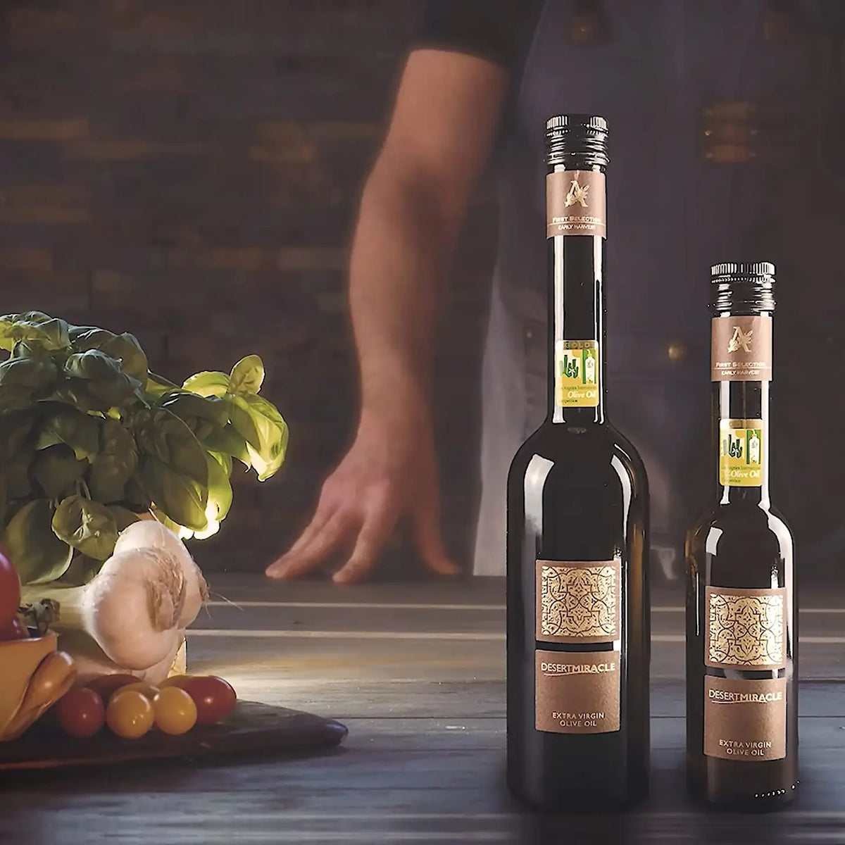 ATLAS OLIVE OILS Desert Miracle Organic Extra Virgin Olive Oil