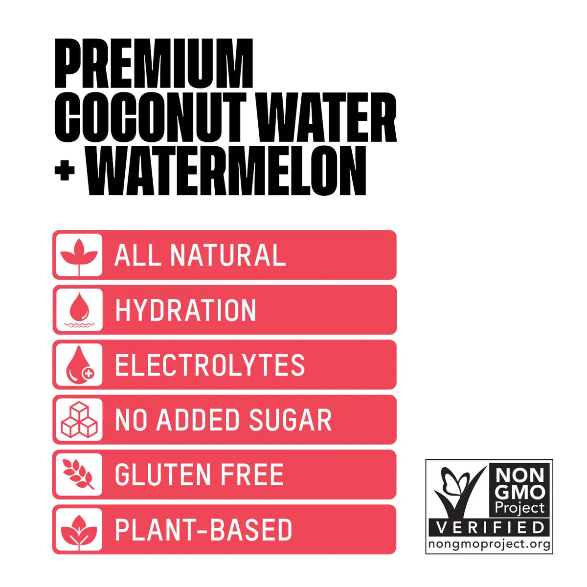 Coconut Water + Watermelon – Once Upon a Coconut – 320 ml
