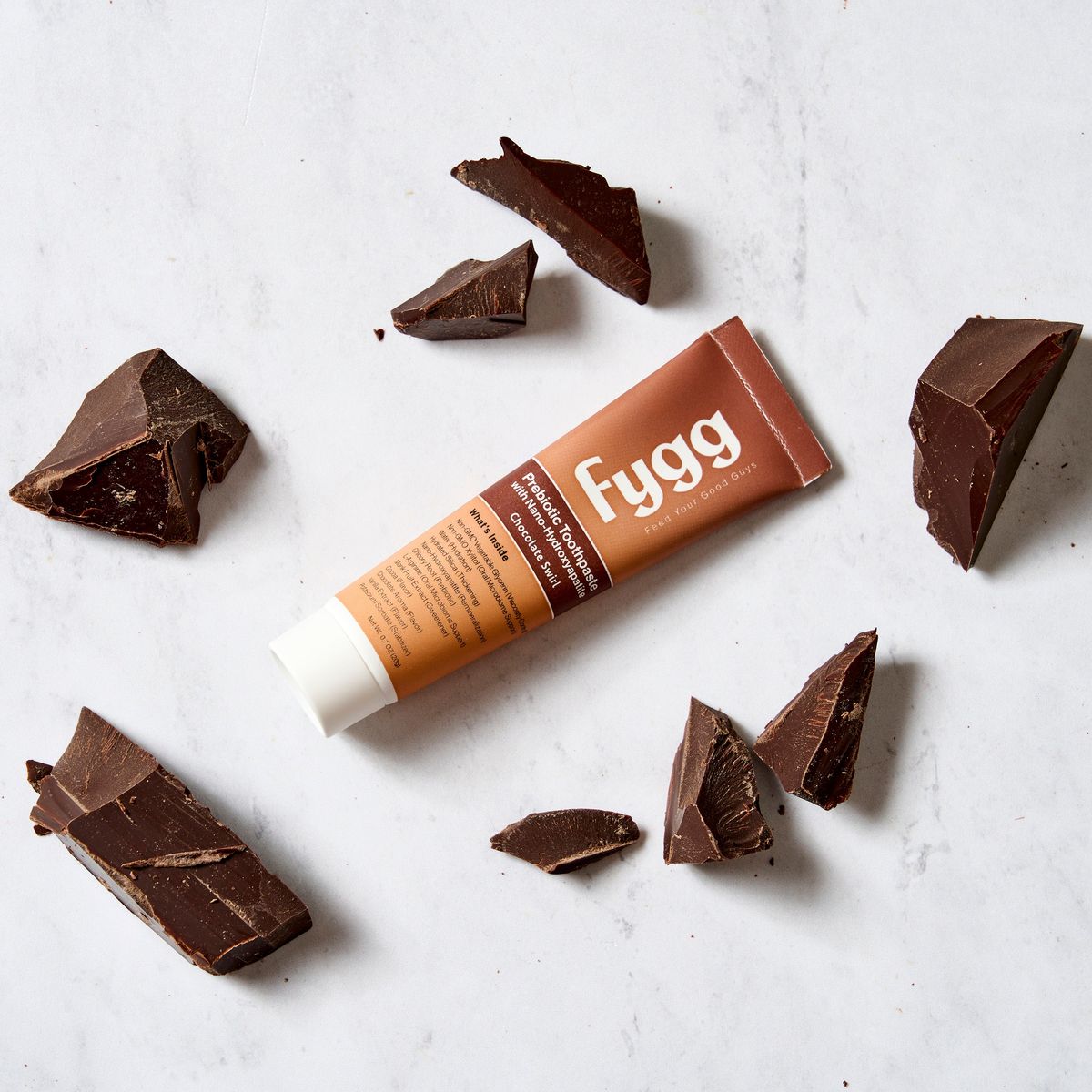 Fygg Toothpaste with Prebiotics | Chocolate Swirl