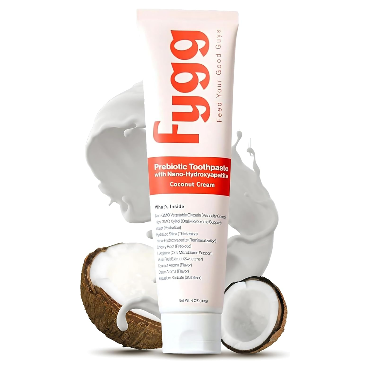 Fygg Toothpaste with Prebiotics | Coconut Cream