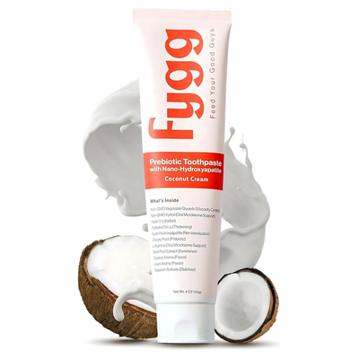Fygg Toothpaste with Prebiotics | Coconut Cream